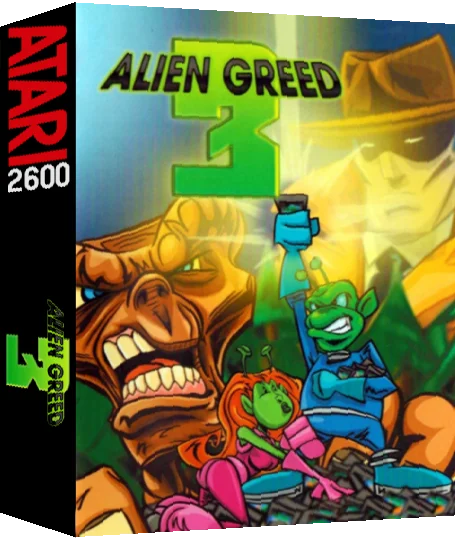 Alien Greed 3 — box-3D (WOR)
