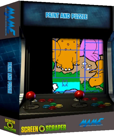 Paint And Puzzle — box-3D (SS)