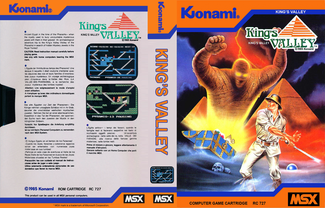King's Valley — box-texture (EU)