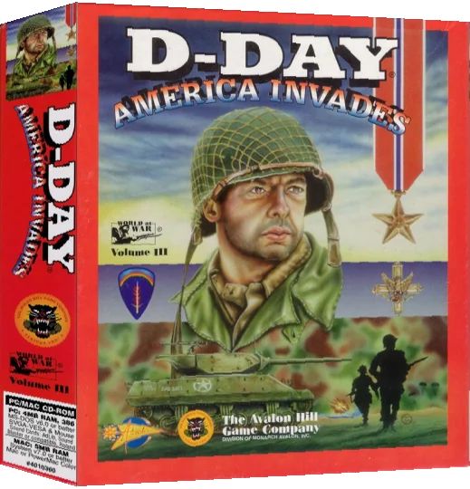 D-day - America Invades — box-3D (US)