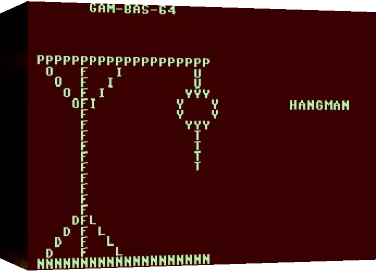 Hangman for Two — box-3D (WOR)