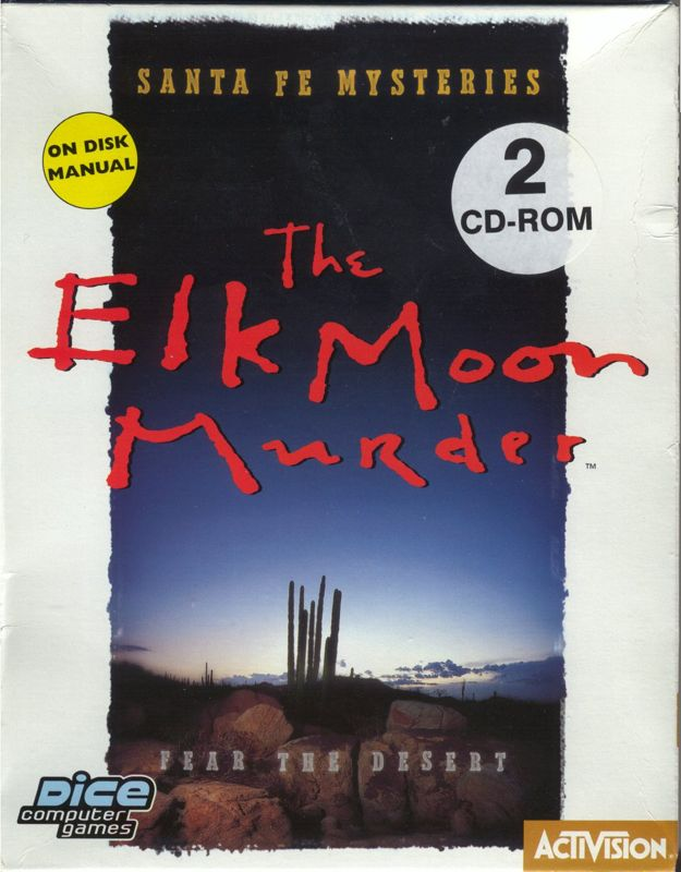 Santa Fe Mysteries: The Elk Moon Murder — box-2D (EU)