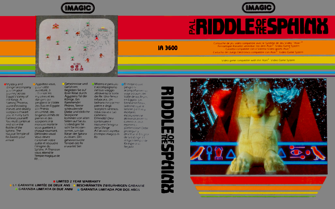 Riddle Of The Sphinx — box-texture (US)