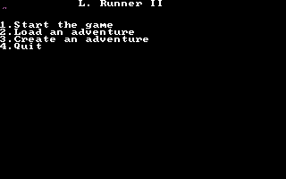 L. Runner II — sstitle (WOR)