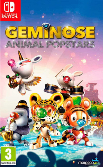 Geminose: Animal Popstars — box-2D (EU)
