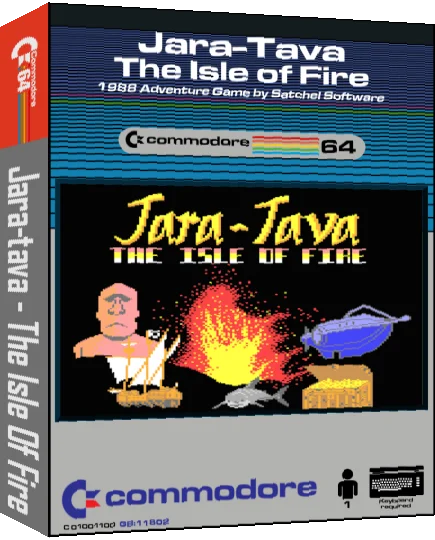 Jara-Tava - The Isle of Fire — box-3D (CUS)