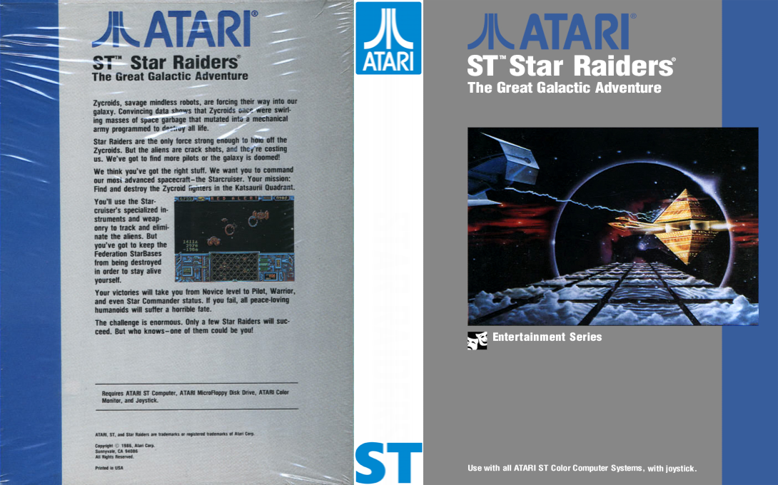 Star Raiders — box-texture (US)