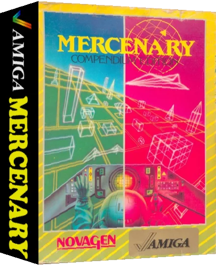 Mercenary - Escape from Targ + The Second City — box-3D (EU)