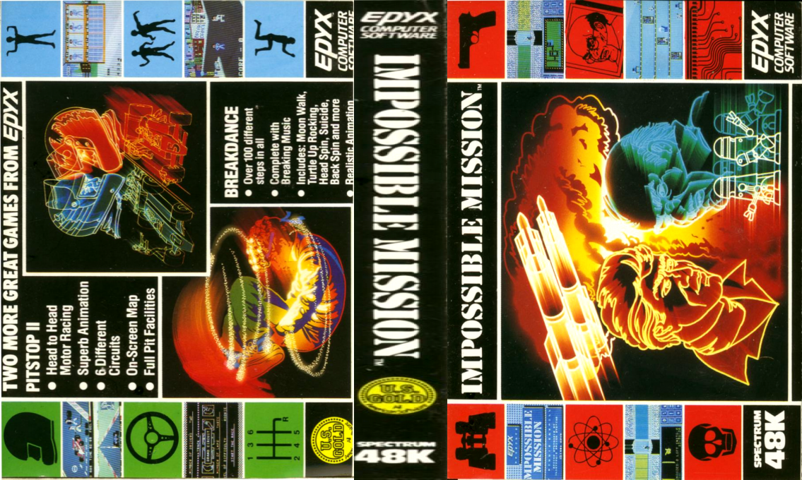 Impossible Mission — box-texture (EU)