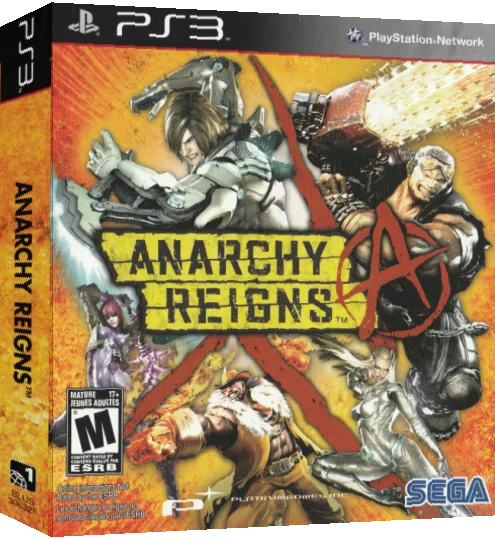 Anarchy Reigns — box-3D (CA)