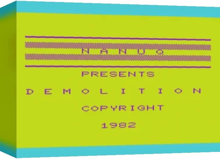 Demolition — box-3D (WOR)