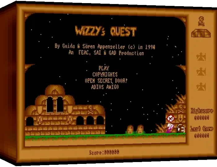 Wizzy's Quest — box-3D (WOR)