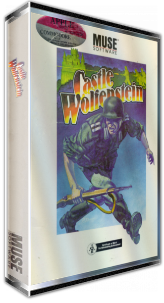Castle Wolfenstein — box-3D (US)