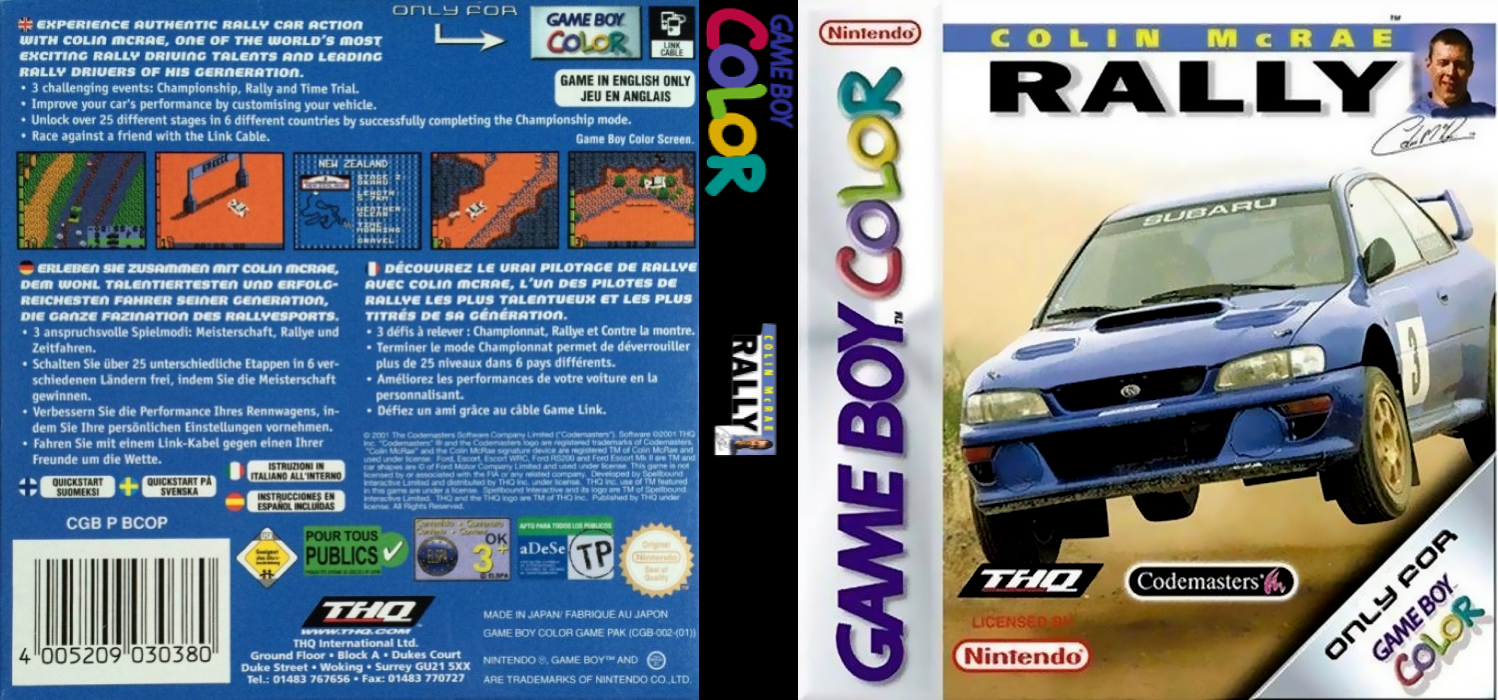 Colin Mcrae Rally — box-texture (EU)