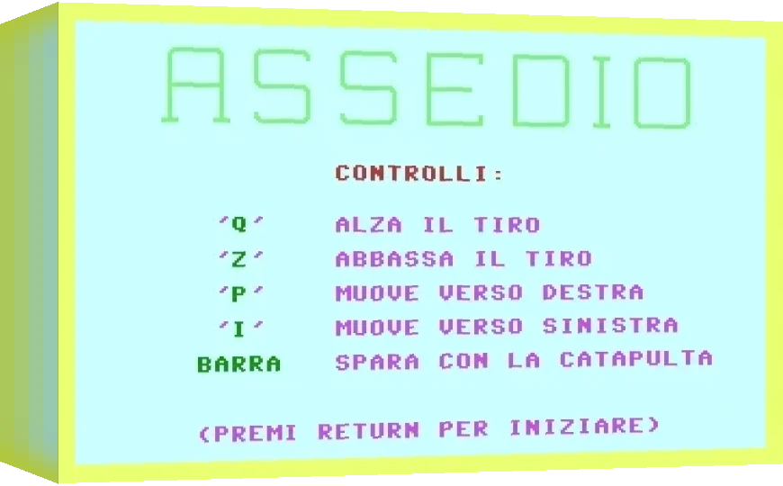 Assedio — box-3D (WOR)