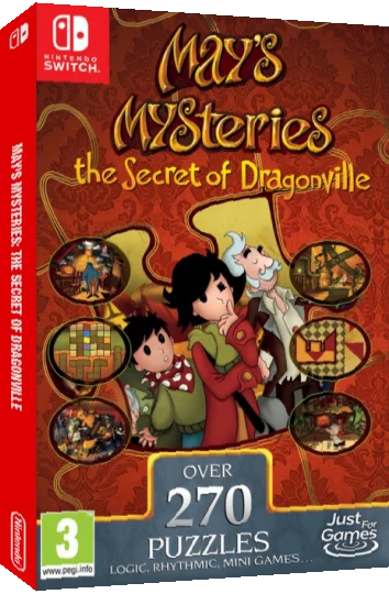 May's Mysteries - The Secret of Dragonville — box-3D (EU)