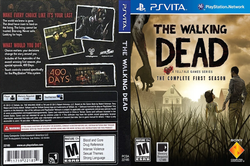 Walking Dead, The - The Complete First Season — box-texture (US)