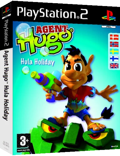 Agent Hugo - Hula Holiday — box-3D (EU)