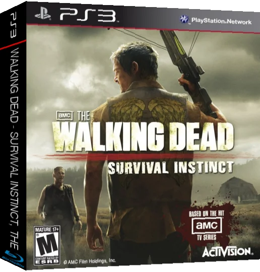 Walking Dead, The - Survival Instinct — box-3D (WOR)