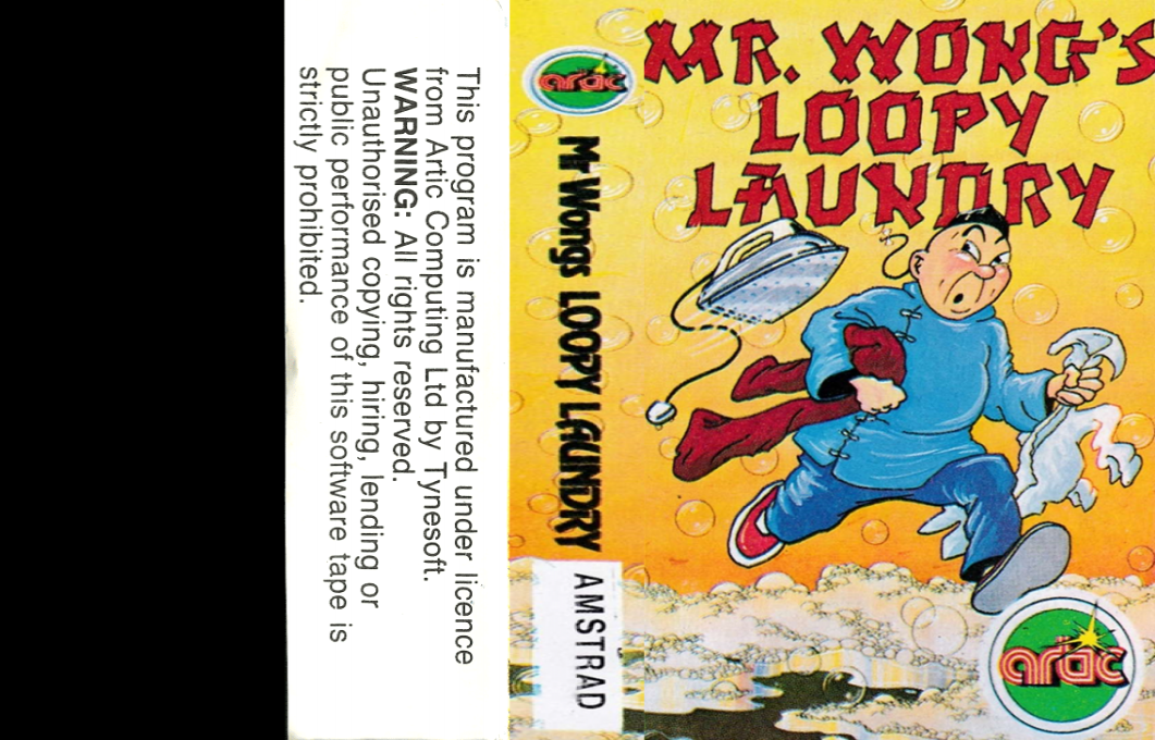 Mr. Wong's Loopy Laundry — box-texture (EU)