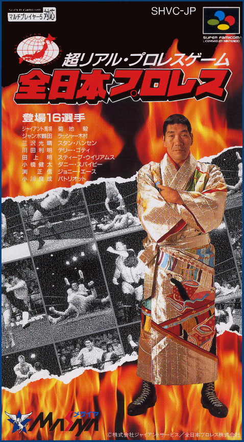 Zen Nippon Pro Wrestling box art