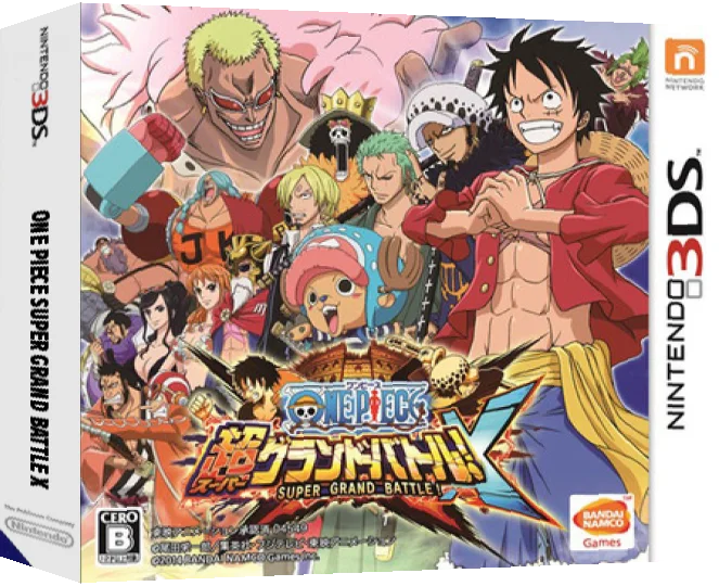 One Piece - Super Grand Battle! X — box-3D (JP)