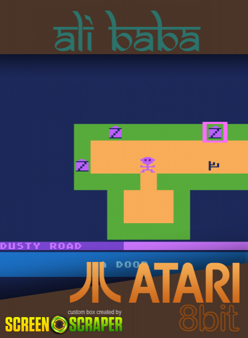 Ali Baba And The Forty Thieves — box-2D (SS)