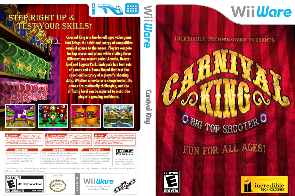 Carnival King — box-texture (US)