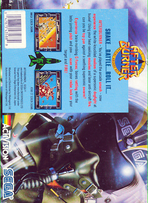 Afterburner — box-2D-back (US)