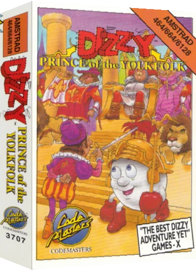 Dizzy 6 - Prince Of The Yolkfolk — box-3D (EU)