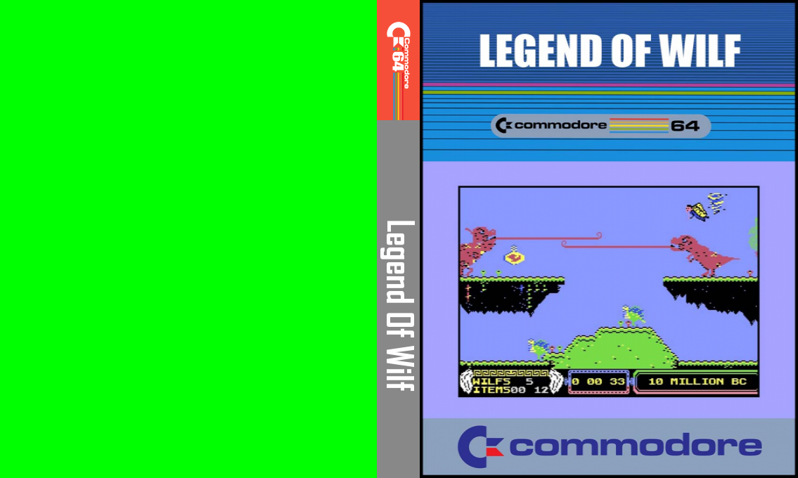 Legend Of Wilf — box-texture (CUS)