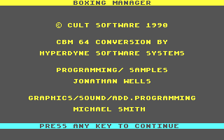 Boxing Manager — sstitle (WOR)