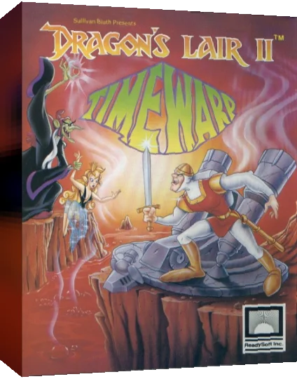 Dragon's Lair II: Time Warp — box-3D (WOR)