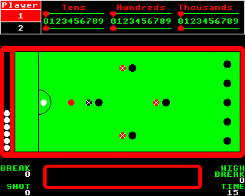 Bar Billiards — ss (WOR)