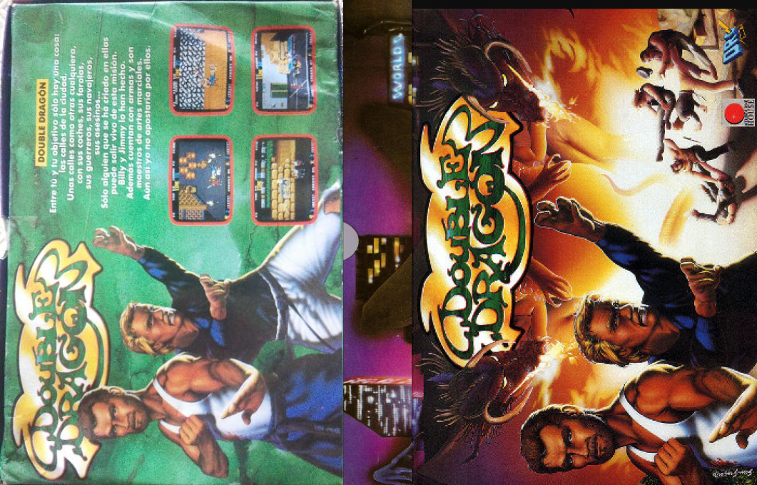 Double Dragon — box-texture (EU)
