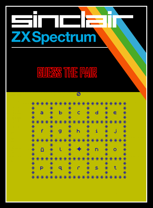 Guess the Pair box art