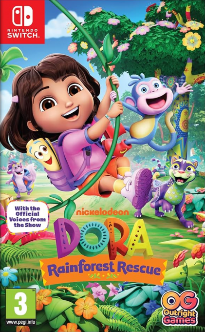 Dora - Rainforest Rescue box art
