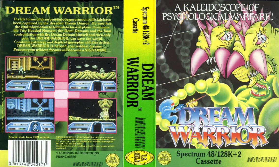Dream Warrior — box-texture (EU)