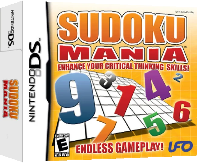 Sudokumaniacs — box-3D (US)