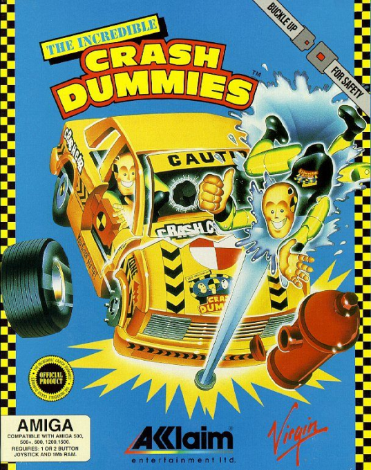 Incredible Crash Dummies, The box art
