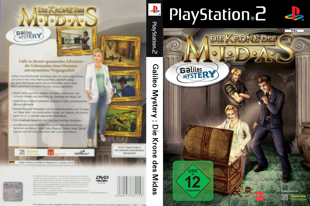 Galileo Mystery - Die Krone des Midas — box-texture (DE)