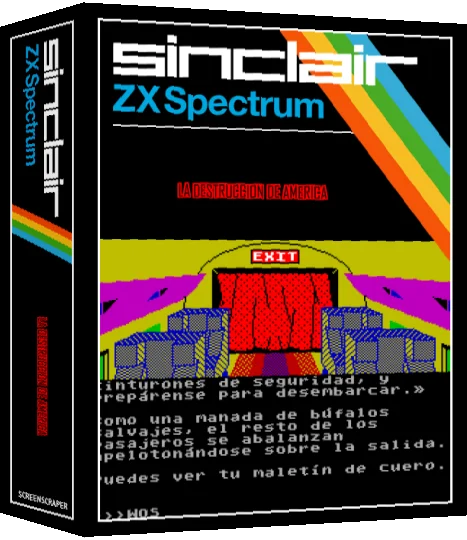 Destruccion De America, La — box-3D (SS)