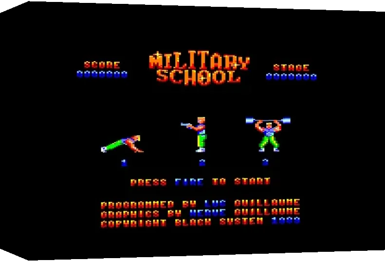 Military School — box-3D (WOR)