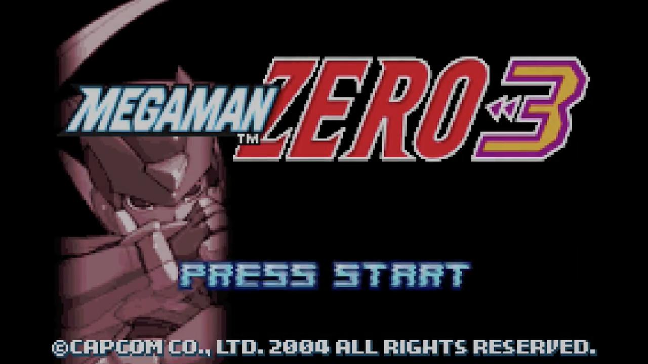 Mega Man Zero 3 — sstitle (WOR)