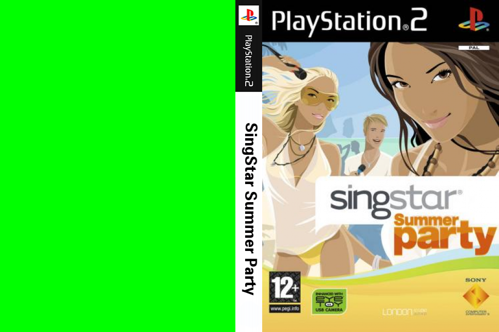 Singstar Summer Party — box-texture (EU)