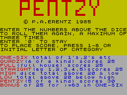 Pentzy — sstitle (WOR)