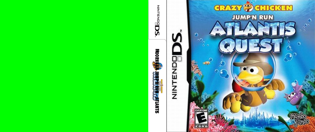 Moorhuhn Jump'n Run - Atlantis — box-texture (US)