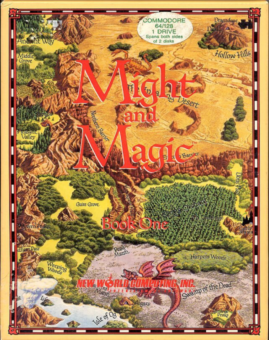 Might and Magic - Book One box art