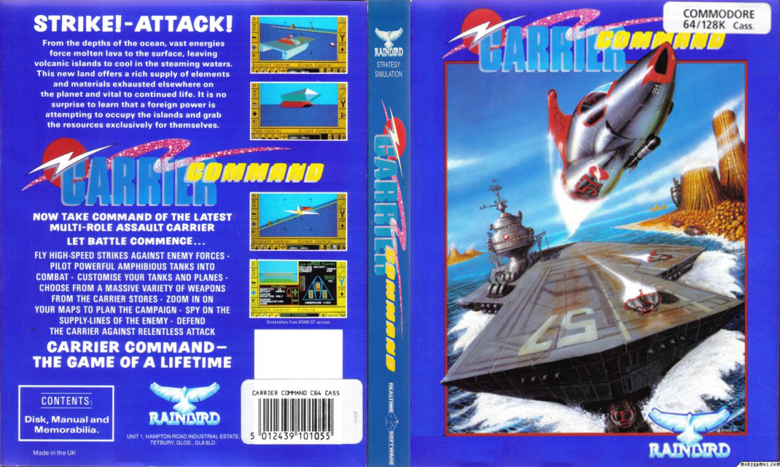 Carrier Command — box-texture (EU)