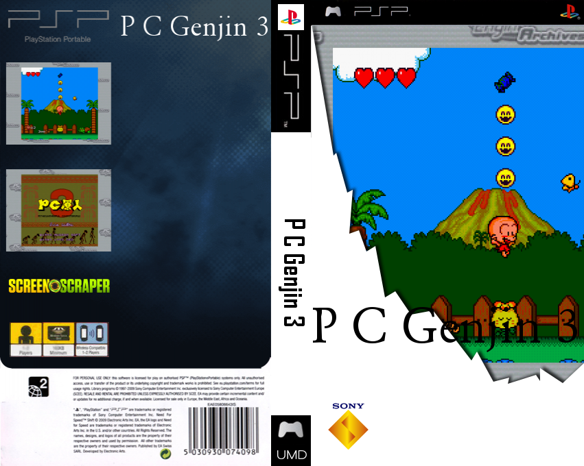 PC Genjin 3 — box-texture (SS)